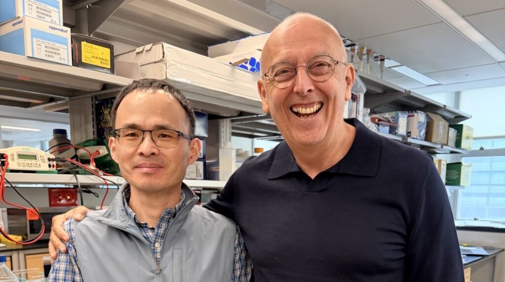 Drs. Yubao Wang and Gareth Morgan